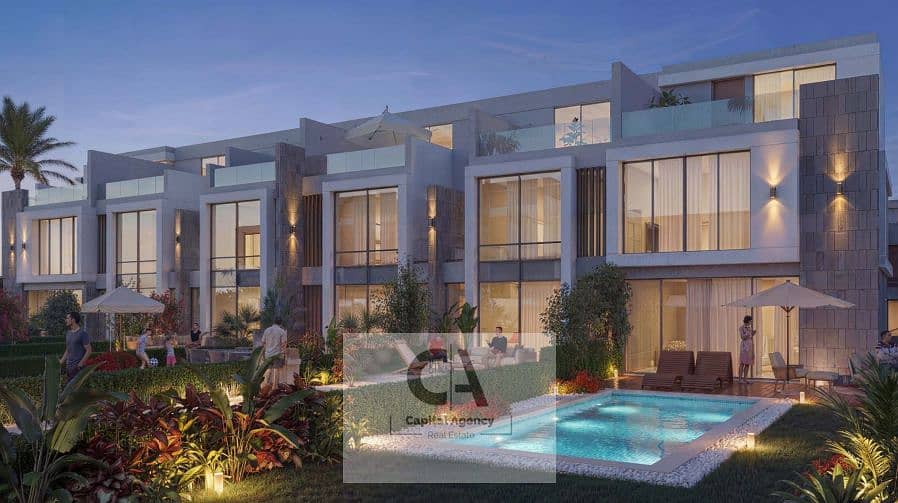 Townhouse for sale in El Patio Jade compound in the heart of the New Administrative Capital, next to La Vista City, with a 5% down payment and a prime - Widok 6