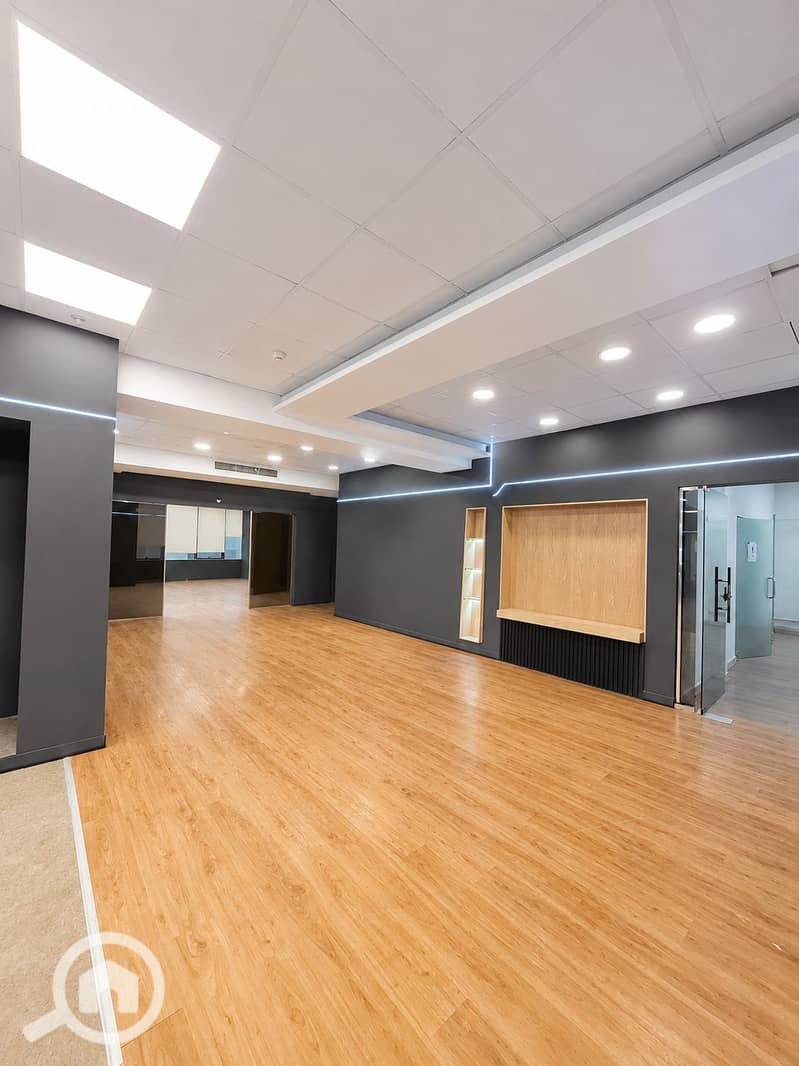 Premium Fully Finished Administrative HQ for Rent in New Cairo | Prime Location - Widok 4