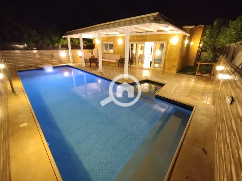 Chalet for rent 3 rooms air-conditioned private pool Ramses Village K45 North Coast - Ansicht 5