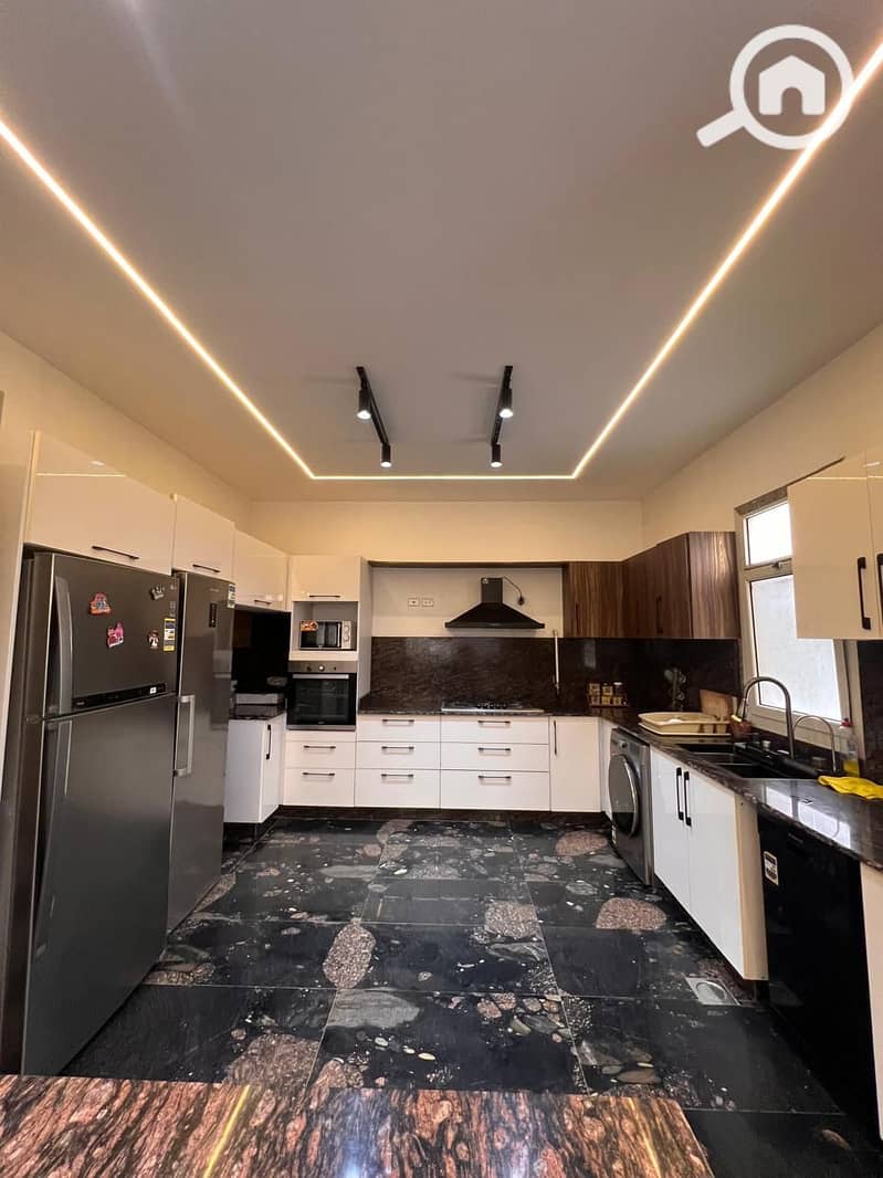 Standalone villa Fully Furnished 5BR With Modern furniture For Rent In El Sheikh Zayed inside Compound Jedar - Mehr