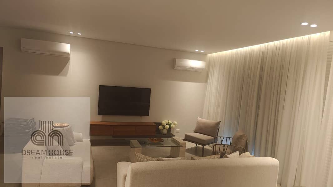 Brand New Ground Floor Chalet For Rent in Seashell with Luxury Furniture, El Sahel - Widok 5
