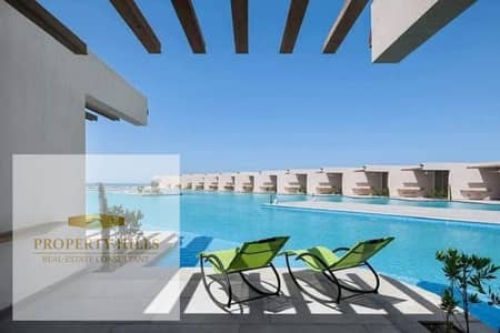 2 Bedroom Chalet for Sale in North Coast, Matruh - شاليه بالتكيفيات للبيع بجوار الماظه باي بمقدم 5% من هايد بارك بالتقسيط