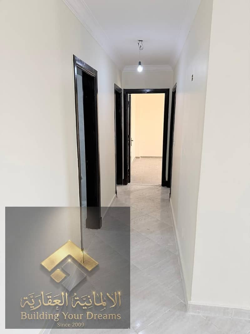 Apartment for sale with 3 bedrooms, 3 bathrooms, kitchen, and a two-piece reception on a repeated floor in Jannat Cairo new compound. - Ansicht 6