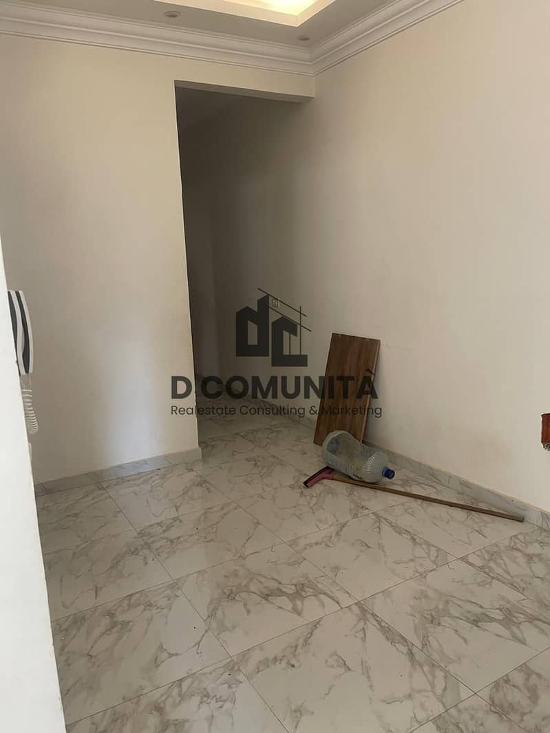 A distinctive residential opportunity for rent, an apartment with a practical design in the Defense National Villas area in the Southern Investors neighborhood in New Cairo. - Widok 5