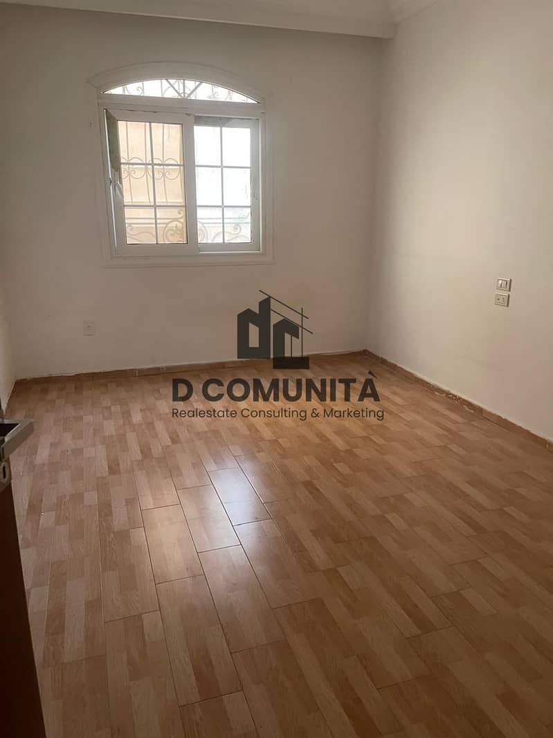 A distinctive residential opportunity for rent, an apartment with a practical design in the Defense National Villas area in the Southern Investors neighborhood in New Cairo. - Więcej