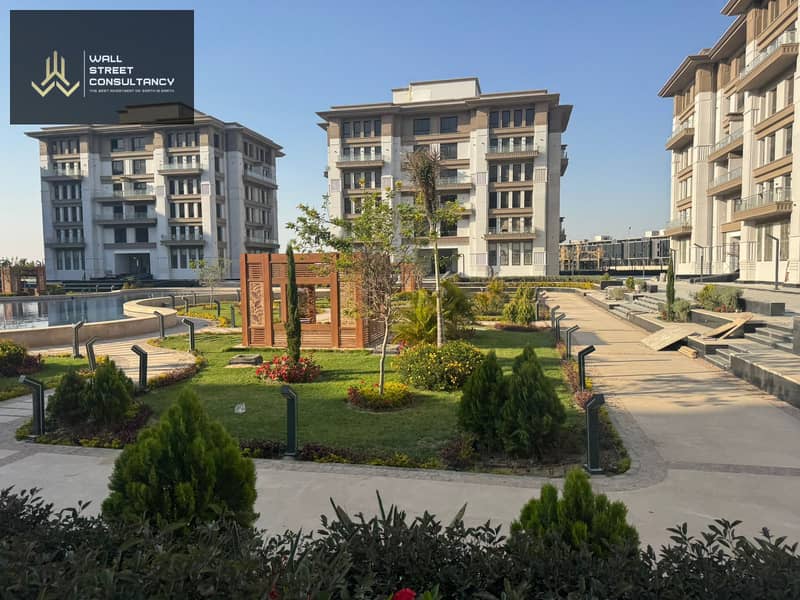 Fully finished apartment for sale — immediate handover — facing the American University on El Teseen Street, in the heart of Fifth Settlement - Więcej