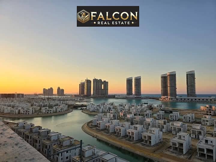 Apartment for sale, ready for immediate occupancy, fully finished (145 sq m - corner unit), Mazarine El Alamein, North Coast, with installments - Widok 6
