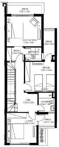 town house in garden lakes delivery in 2027 - Ansicht 4