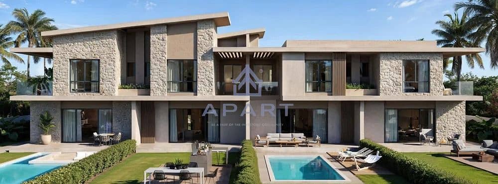Last Twinhouse 4 Bedrooms Primum View Fully Finished Prime Location For Sale in Caesar Sodic installments Over 8 Years - North Coast - Widok 2