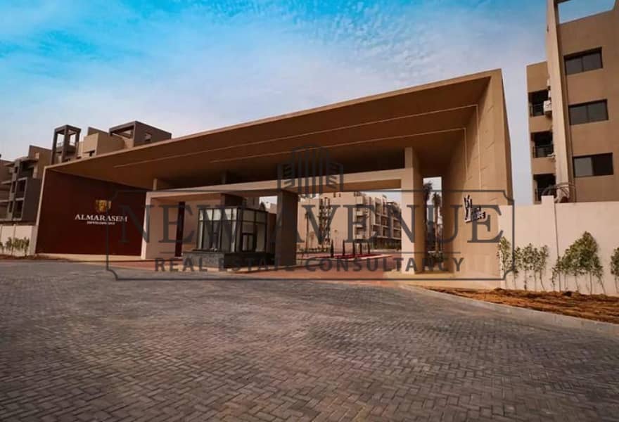 Apartment Fully Finished with ACs - open views over villas and townhouses - lowest down payment - Fifth Square - Vista 5