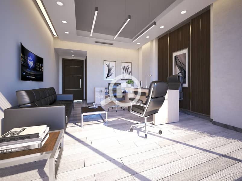 For rent in Trivium Mall, Zayed View, overlooking the plaza: a clinic, medical center, or laboratory with an area of 72 square meters, fully finishe - Widok 2