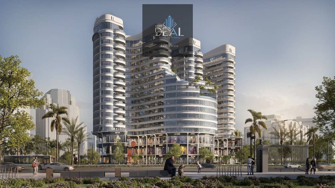 A great investment opportunity to own a 45 SQM administrative office on the 4th floor with a premium view inside one of the strongest mixed-use dev - Widok 2