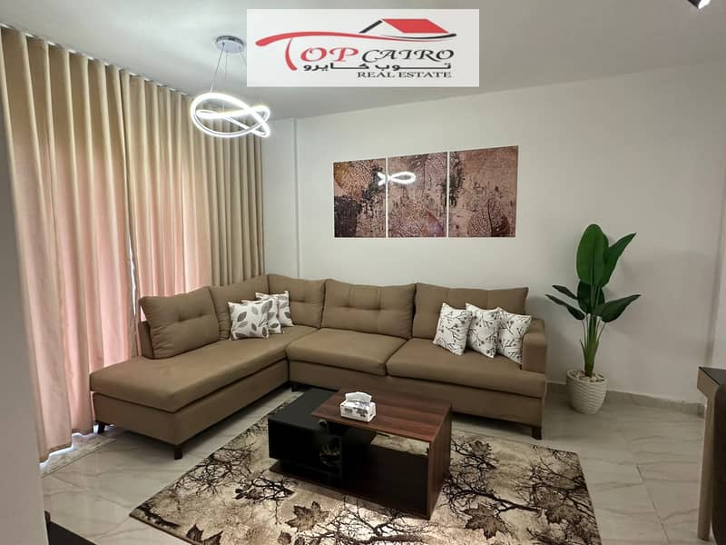 A distinctive furnished apartment for rent in Madinaty in B12, fully furnished and air-conditioned, with internet, in a very prime location with services. – pohled 3