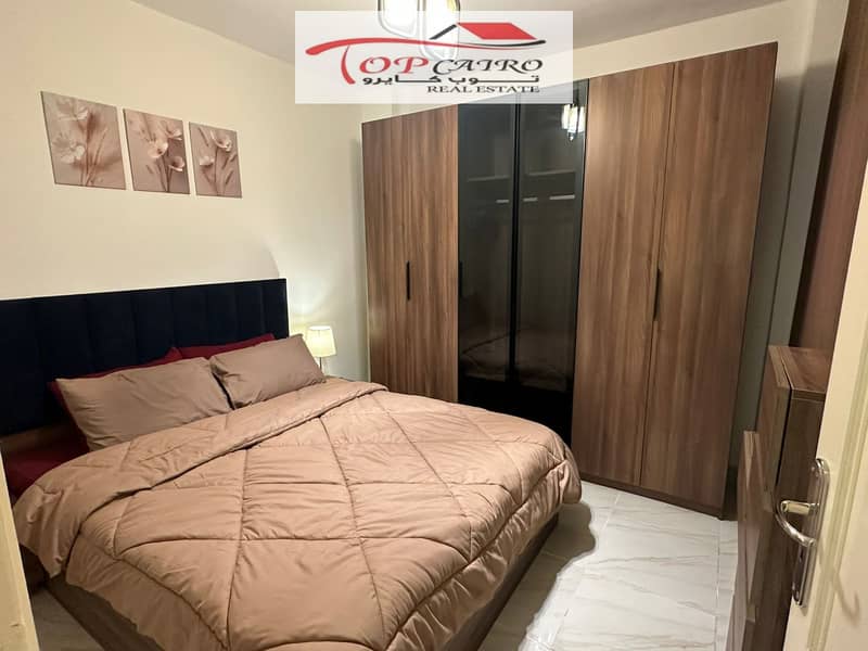 A distinctive furnished apartment for rent in Madinaty in B12, fully furnished and air-conditioned, with internet, in a very prime location with services. – pohled 6