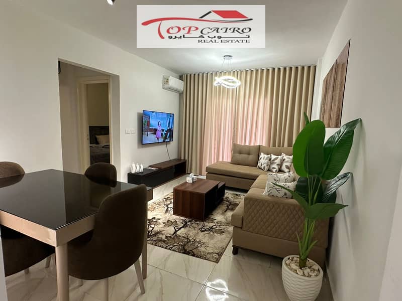 A distinctive furnished apartment for rent in Madinaty in B12, fully furnished and air-conditioned, with internet, in a very prime location with services. – další