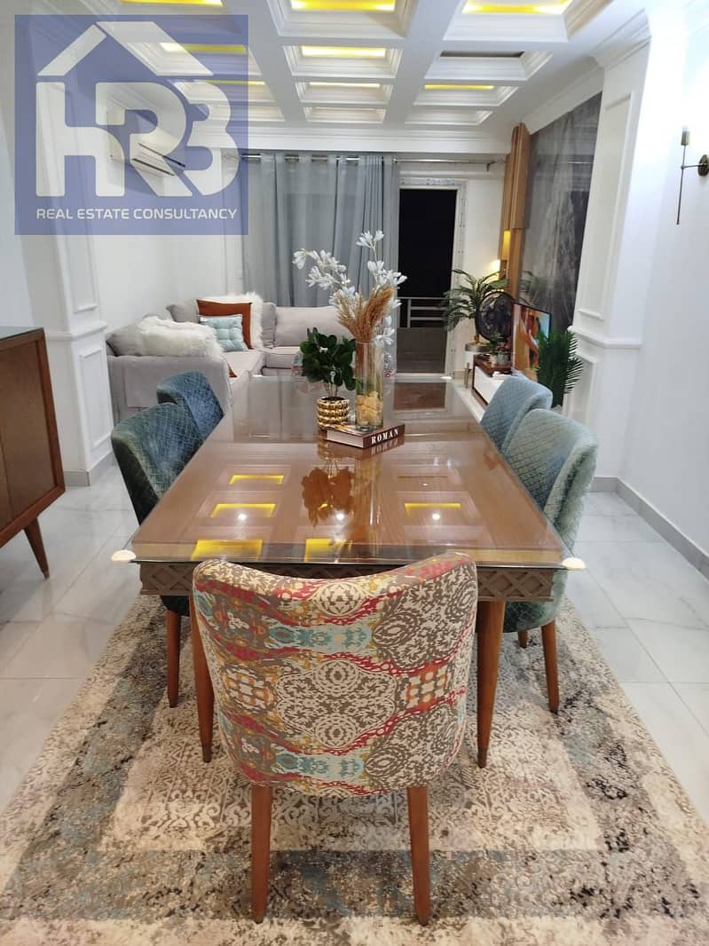 Furnished apartment for rent in Nest Cairo Compound in the Fifth Settlement | 175 m | 3 rooms | Landscape view – pohled 2