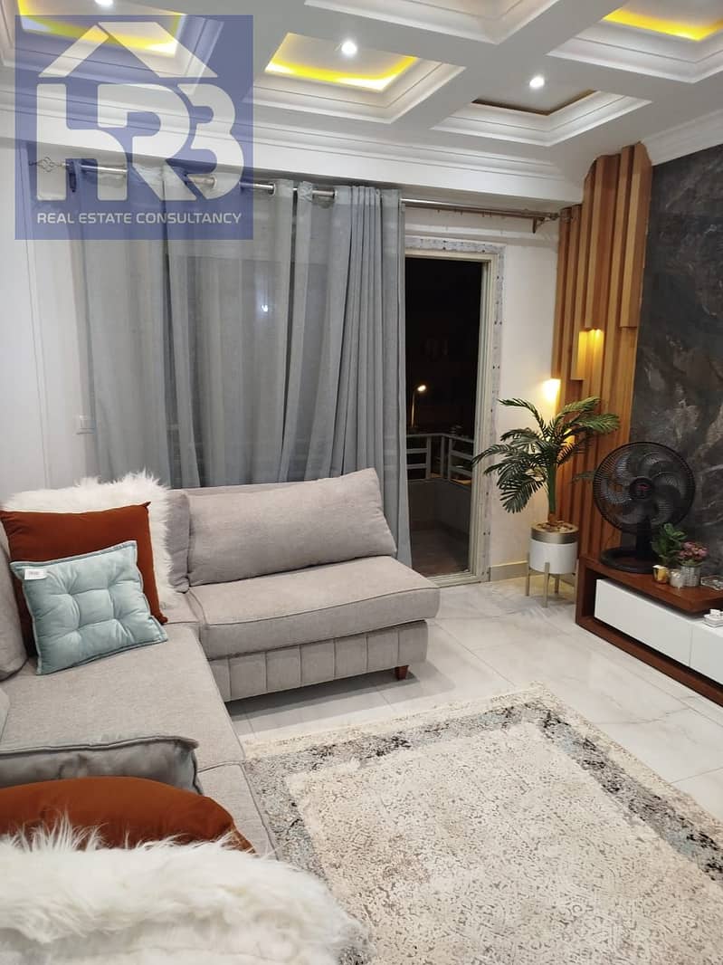 Furnished apartment for rent in Nest Cairo Compound in the Fifth Settlement | 175 m | 3 rooms | Landscape view – pohled 4