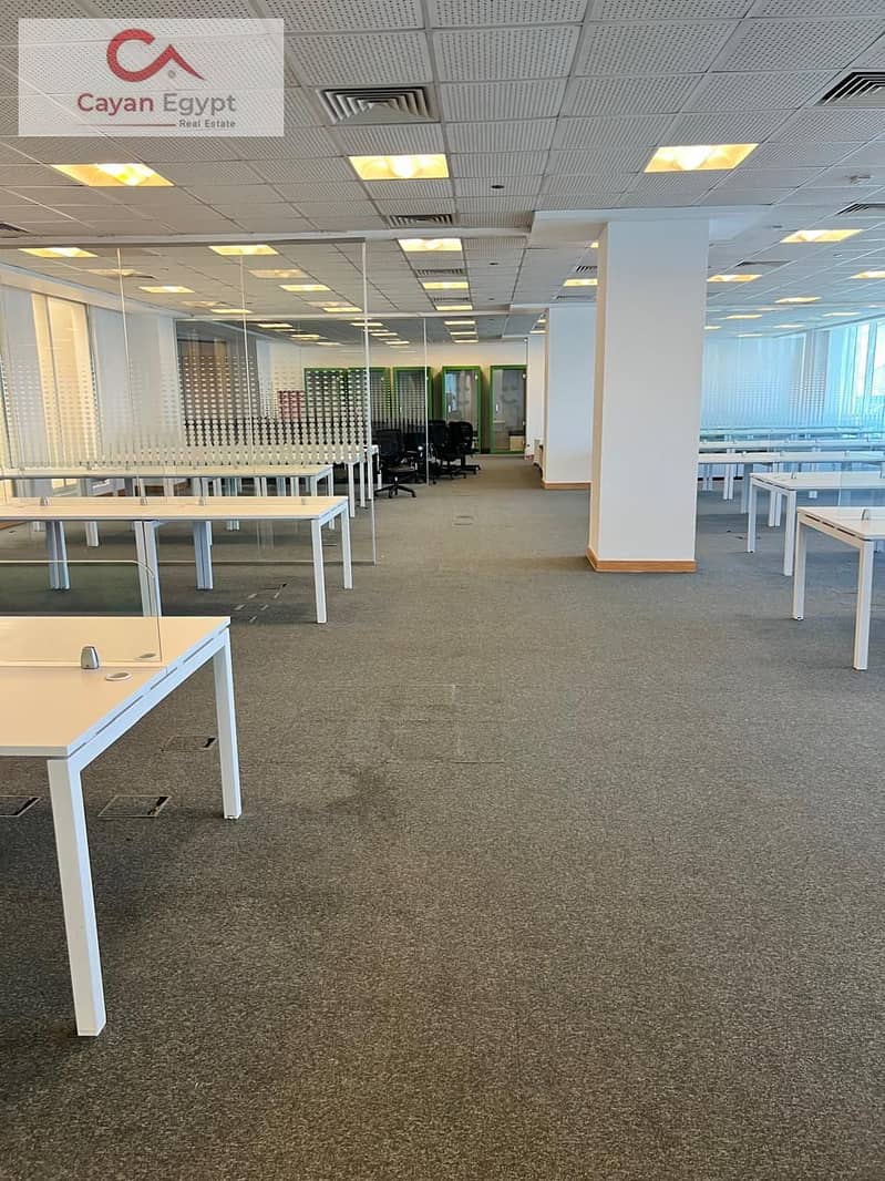 1,200 sqm Premium Office for Rent in Smart Village. . Furnished or Unfurnished! – pohled 2