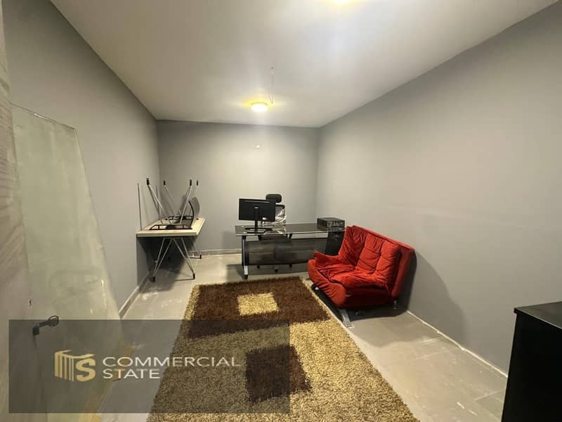 Finished Office at Pukka Mall 185m for Rent -New Cairo - Ansicht 4