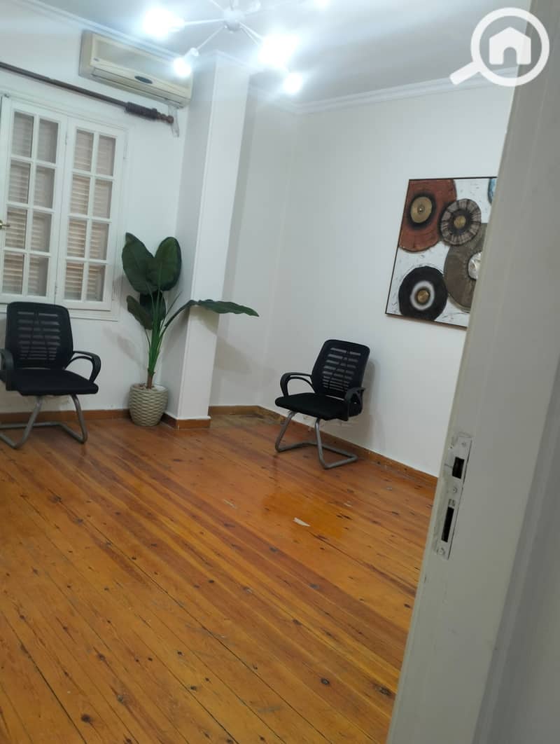Office for rent in the best locations of Heliopolis, near Nasr City and Sheraton, super lux finishing, modern air-conditioned building on Ahmed Taysir Street next to the metro station for Girls' College. - Widok 6