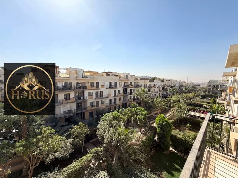 Apartment for annual rent with a kitchen and air conditioning inside the Westown compound in Beverly Hills, Sheikh Zayed - Ansicht 3