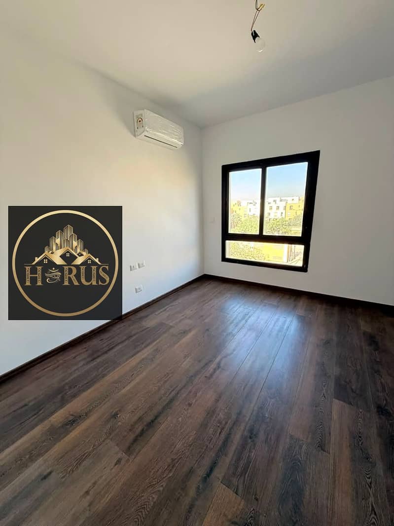 Apartment for annual rent with a kitchen and air conditioning inside the Westown compound in Beverly Hills, Sheikh Zayed - Mehr