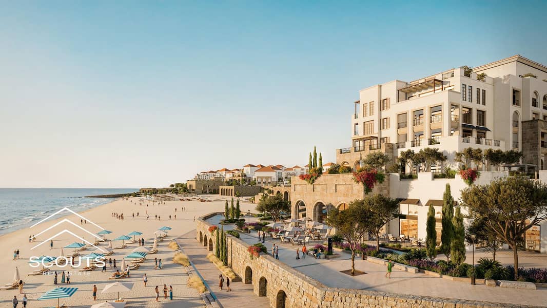 Apartment for sale, 145 square meters, fully finished with air conditioning and kitchen, in Modon Ras El Hekma, an integrated coastal city developed b – pohled 5