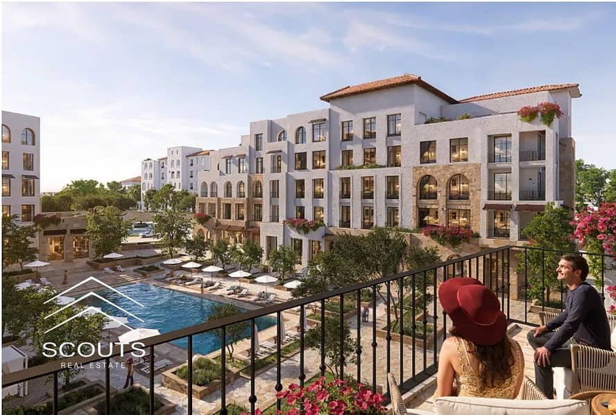 Apartment for sale, 145 square meters, fully finished with air conditioning and kitchen, in Modon Ras El Hekma, an integrated coastal city developed b – pohled 6