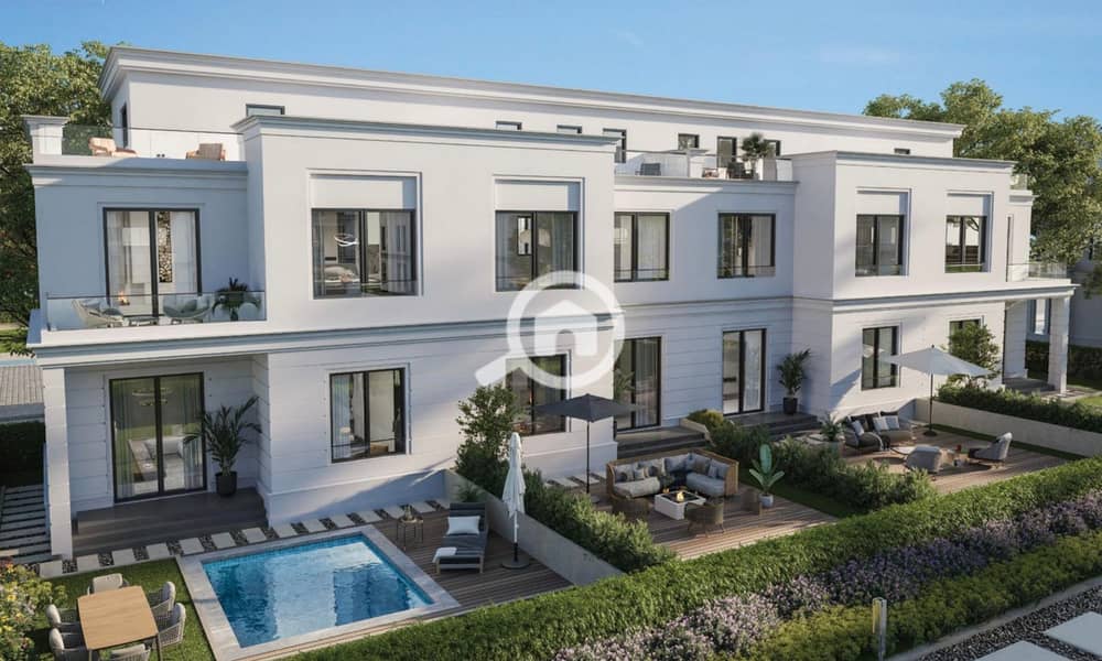 Townhouse villa for sale in Naia West Compound, Sheikh Zayed - Widok 4