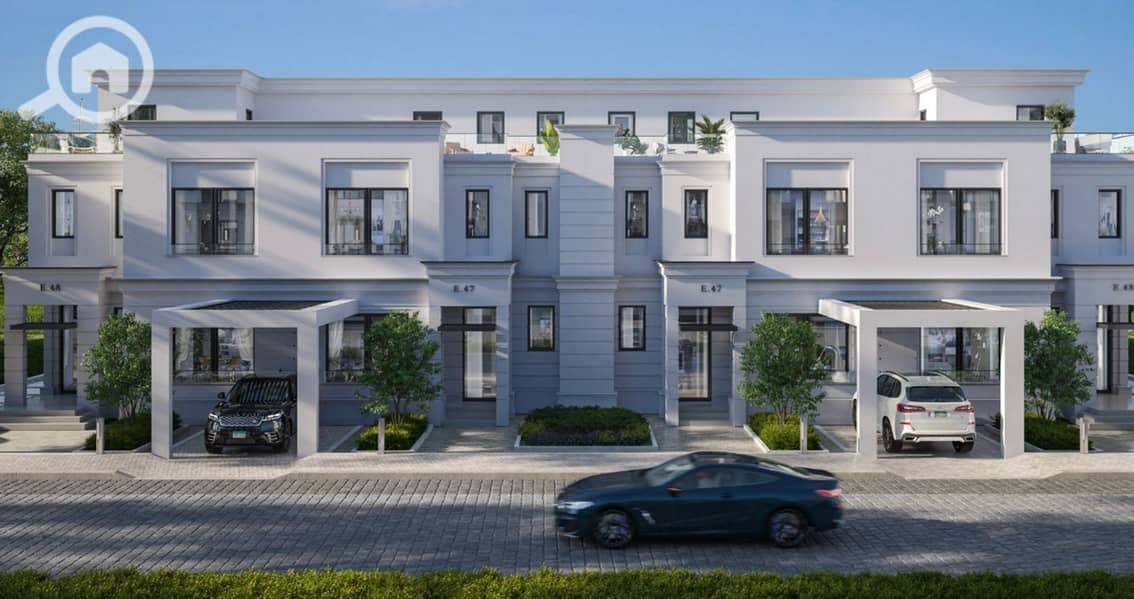 Townhouse villa for sale in Naia West Compound, Sheikh Zayed - Widok 6