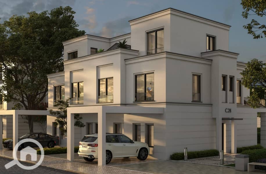 Townhouse villa for sale in Naia West Compound, Sheikh Zayed - Więcej