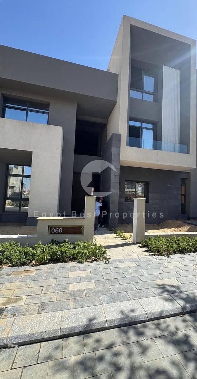 Twin house for sale in saada new Cairo ready to move prime location - Widok 3