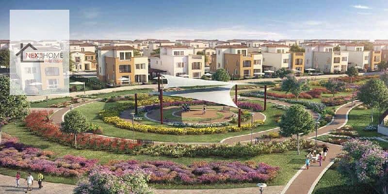 Lowest price twin house in | 300 SQM | Prime location | Best view | Great investment opportunity in New Cairo For sale now | Limited offer - Widok 5