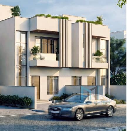 Twin House villa with a direct view of the lake in the administrative capital and installments over 12 years with only 10% down payment. - Widok 6