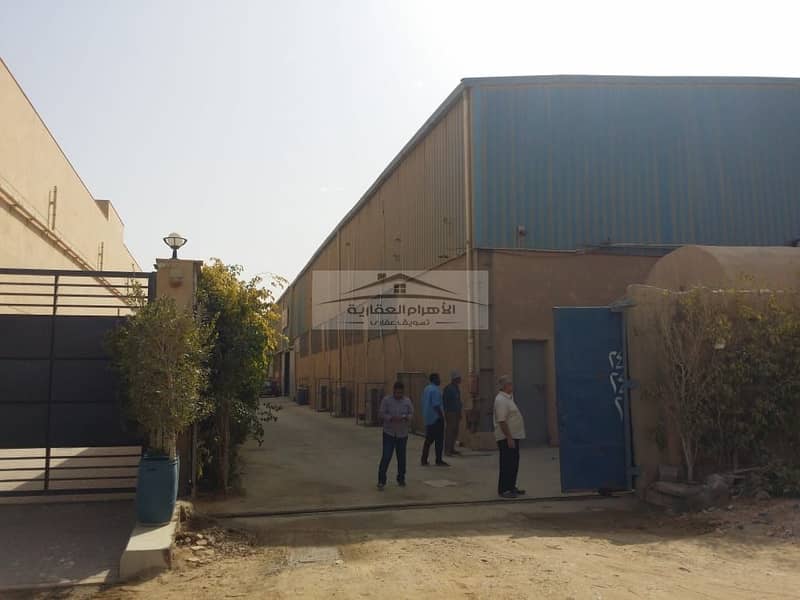 Warehouse for rent, 6000 sq m, licensed for general storage, first use 10th of Ramadan City - Ansicht 2