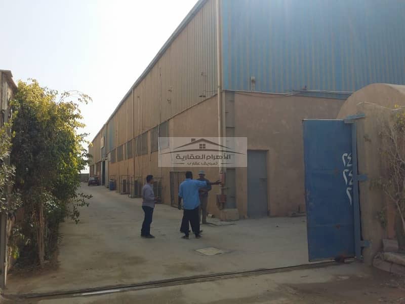 Warehouse for rent, 6000 sq m, licensed for general storage, first use 10th of Ramadan City - Ansicht 5