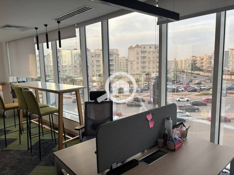 Unique 200m air-conditioned office space for rent in the strongest business complex at Trivium Square, Fifth Settlement. - Widok 5