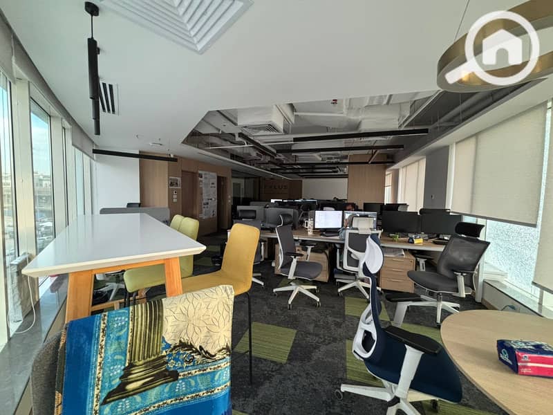Unique 200m air-conditioned office space for rent in the strongest business complex at Trivium Square, Fifth Settlement. - Widok 6