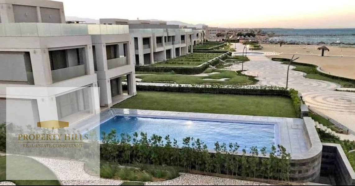 A unique opportunity to own a fully finished Ultra Super Lux Twin House in La Vista Ras El Hikma, featuring a stunning Double Sea View - Widok 2