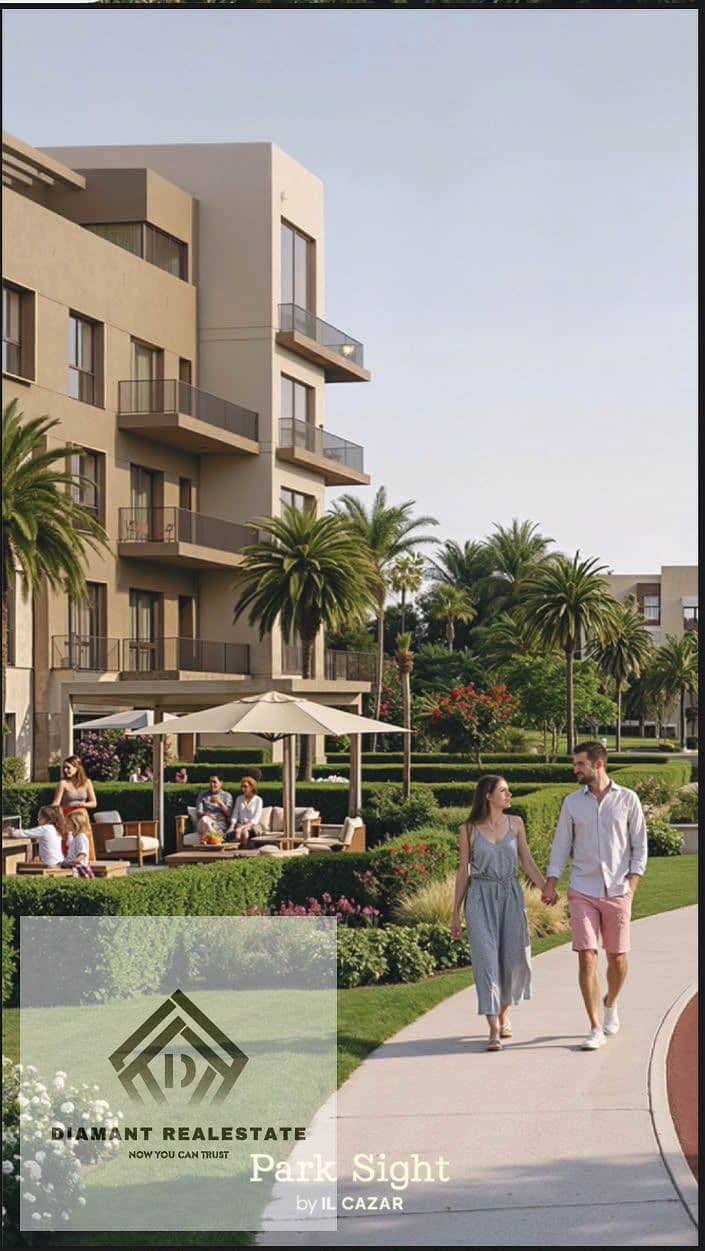 Pay only 112,000Dp Only and Own Apartment 2Bed with Panoramic view directly Iconic Tower, next to LaVista and Palm Hills in New Capital Over 10 years. - Więcej