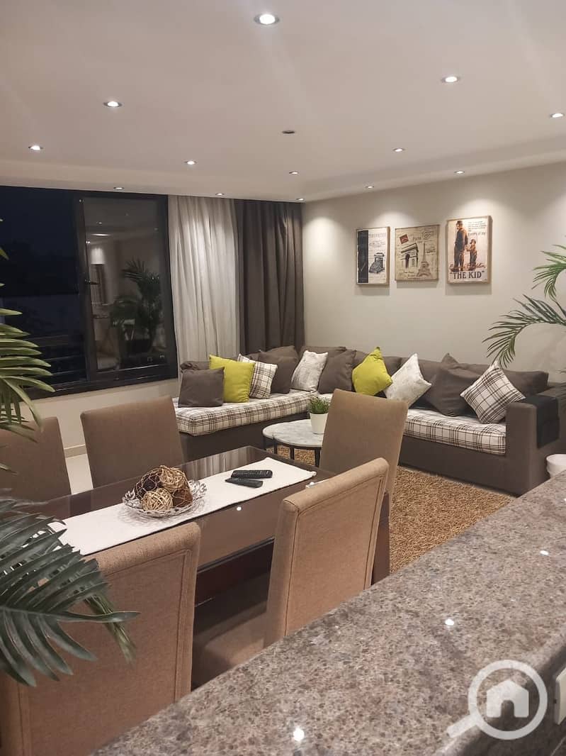 Furnished hotel apartment with hotel finishing for rent, first occupancy for upscale and distinctive living in Dokki. - Widok 3