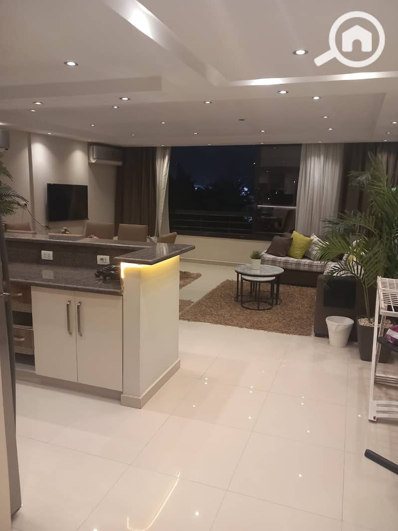 Furnished hotel apartment with hotel finishing for rent, first occupancy for upscale and distinctive living in Dokki. - Widok 5