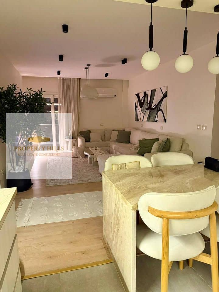 The last two-bedroom apartment with a garden and an open view of the landscape is ready for immediate delivery with a special discount and a very nice installment plan. - Ansicht 4