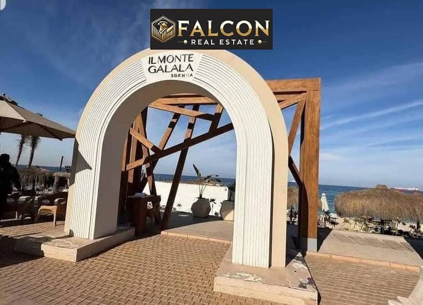Unfurnished apartment with a direct 360-degree sea view in the first iconic towers on the sea, Monte Galala, Ain Sokhna. Fully finished. Galala Tower - Widok 6
