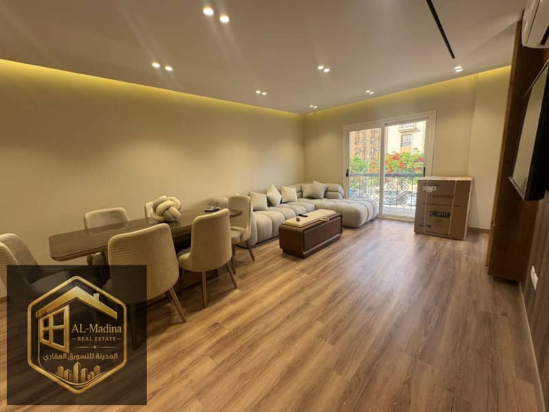 A great opportunity! First occupancy, ultra-super-lux furnished apartment in Al Rehab, two bedrooms, ideal location, fantastic price. - Ansicht 4