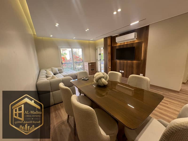 A great opportunity! First occupancy, ultra-super-lux furnished apartment in Al Rehab, two bedrooms, ideal location, fantastic price. - Ansicht 5