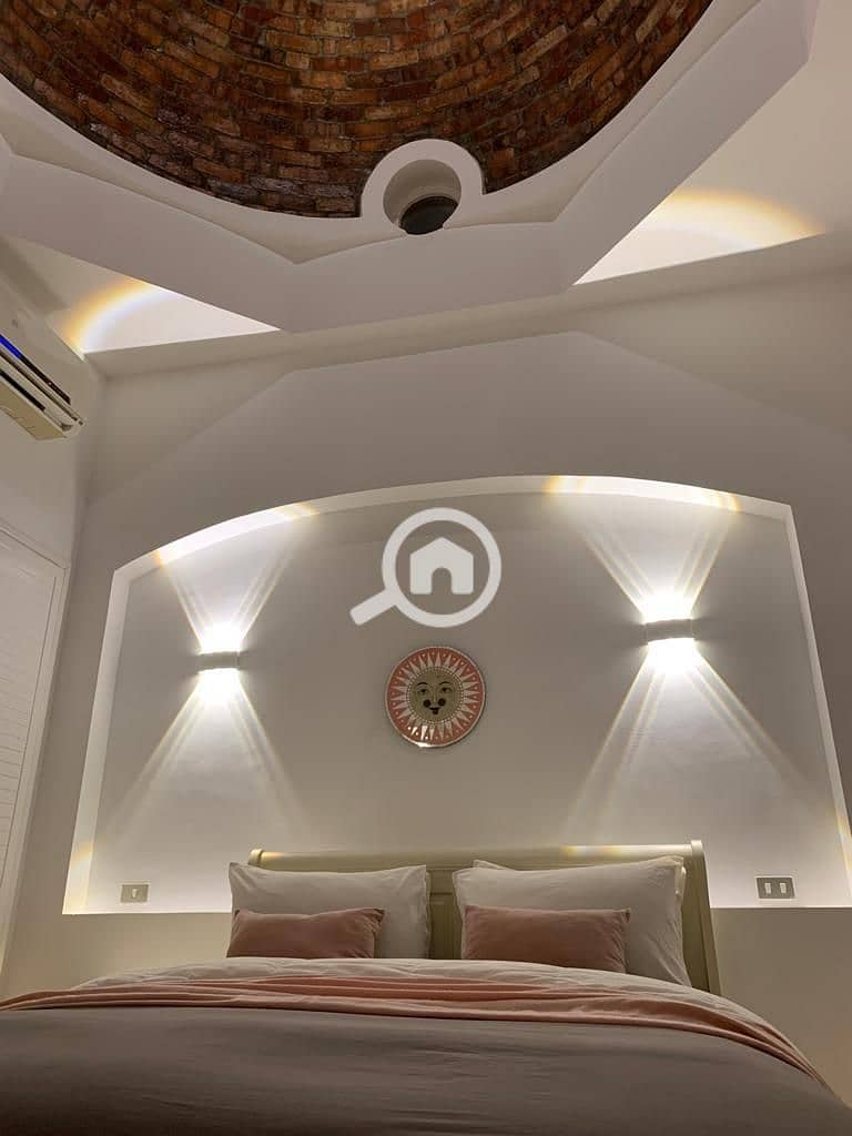 Villa in El Gouna for daily rent, panoramic view, private swimming pool, and lagoon. - Więcej