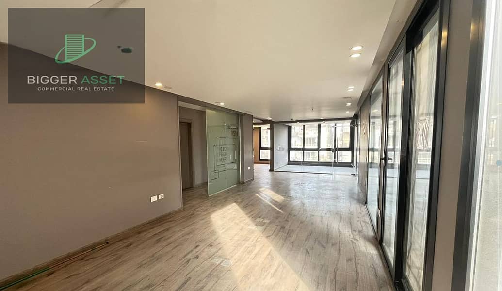 Administrative office For rent 550Sqm Fully Finished in Degla Al Maadi - Ansicht 3