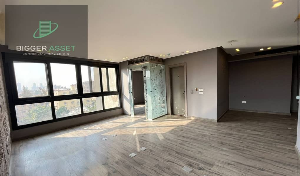 Administrative office For rent 550Sqm Fully Finished in Degla Al Maadi - Ansicht 5