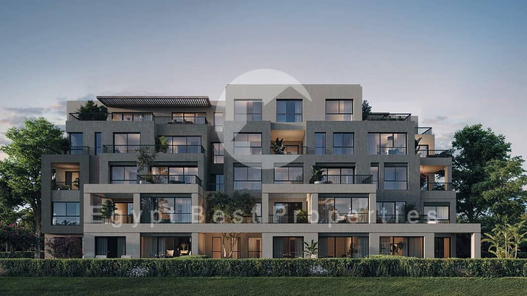 Special Offer Apartment With Garden At A prime Location Park Central with instalment Up to 10 years By Hassan Allam Development - Więcej